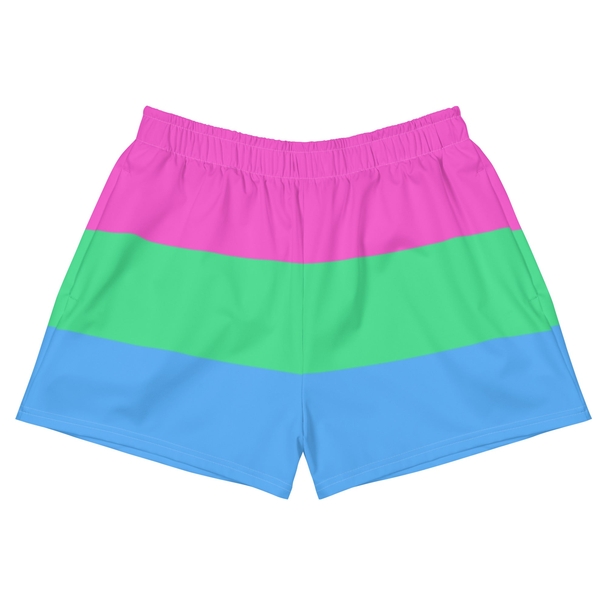 Polysexual Flag Athletic Shorts