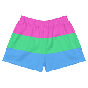 Polysexual Flag Athletic Shorts