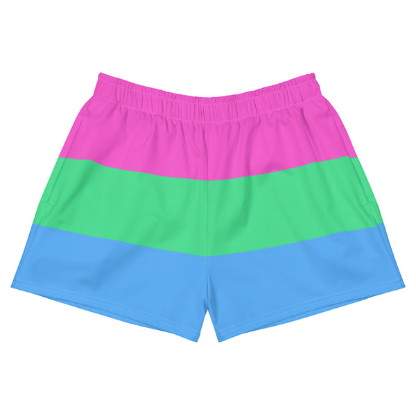 Polysexual Flag Athletic Shorts