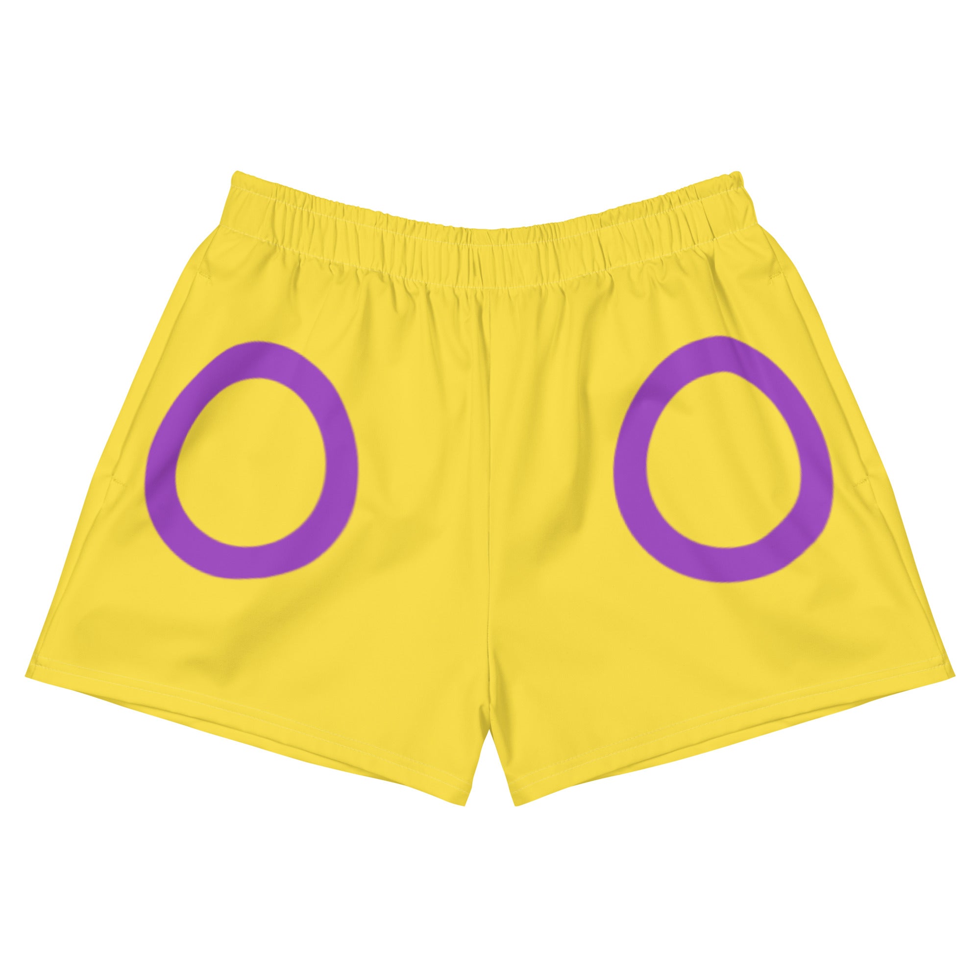 Intersex Flag Athletic Shorts