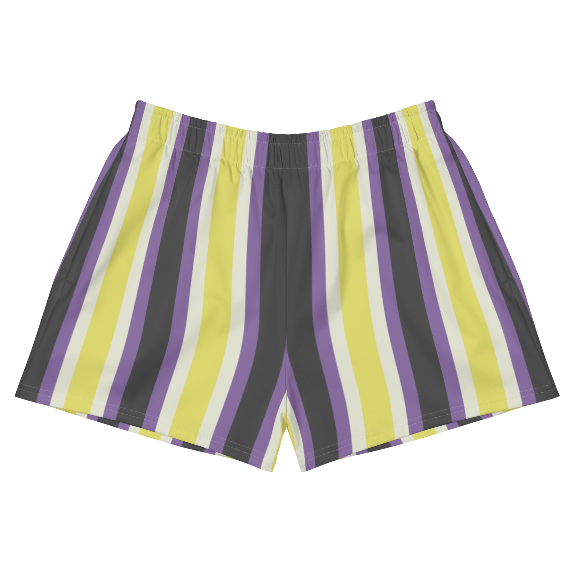 Retro Non-Binary Athletic Shorts