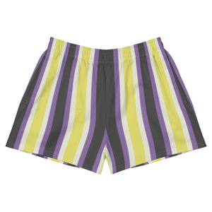 Retro Non-Binary Athletic Shorts