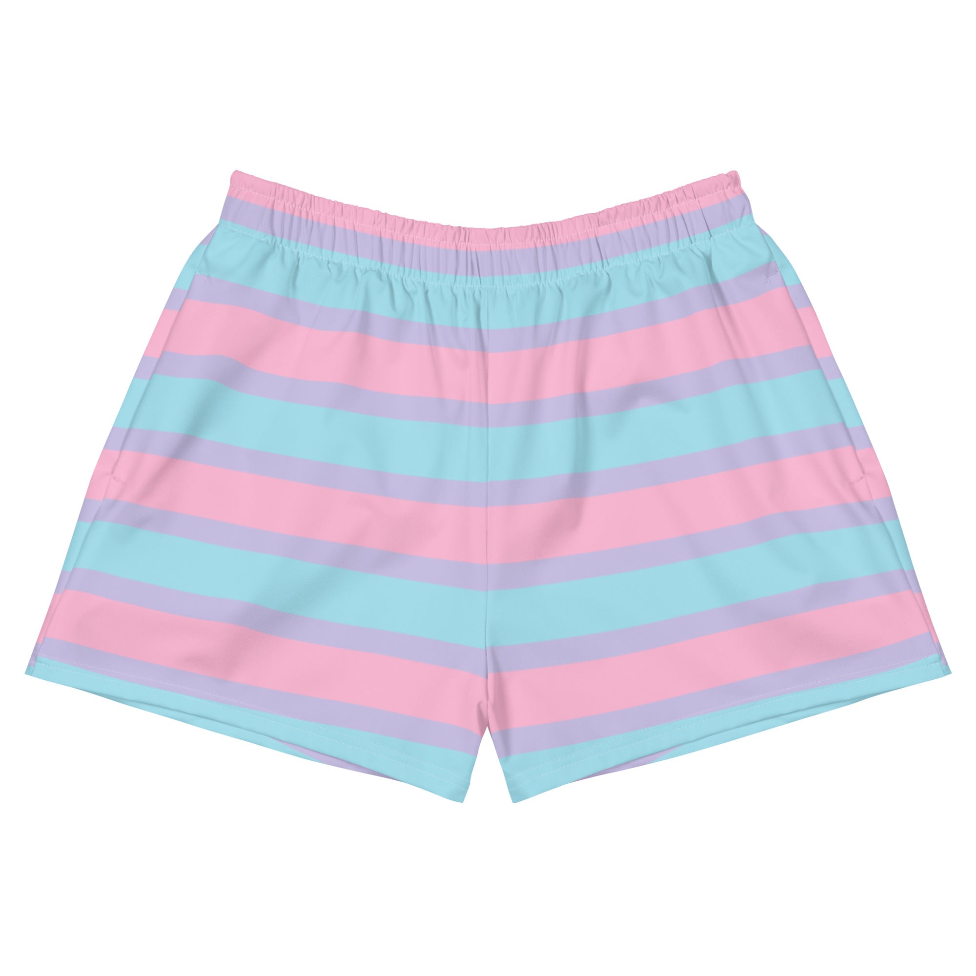 Pastel Bisexual Athletic Shorts