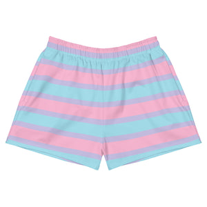 Pastel Bisexual Athletic Shorts