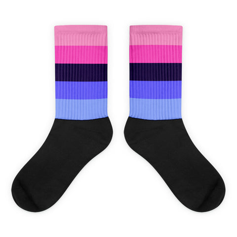 Omnisexual Flag Socks