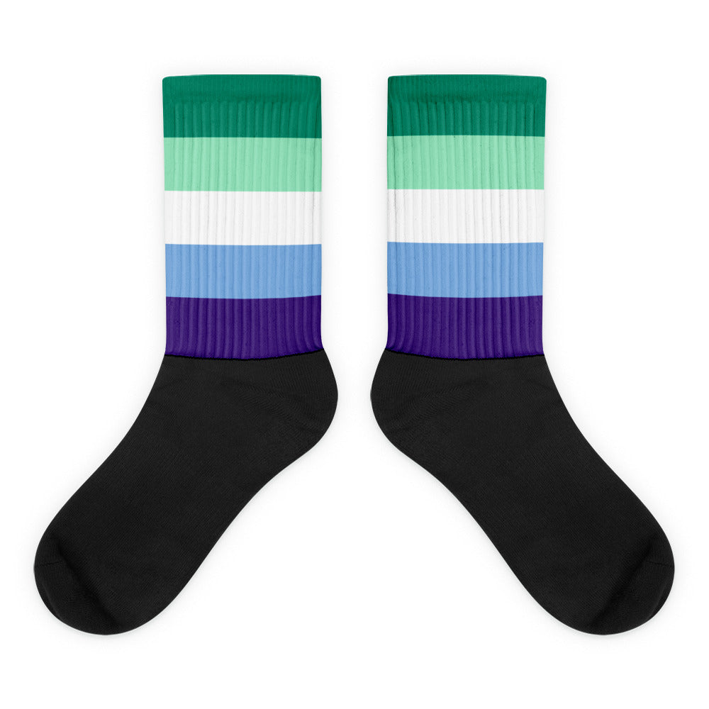 Gay / MLM Flag Socks
