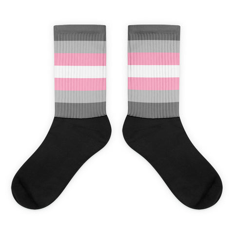 Demigirl Flag Socks
