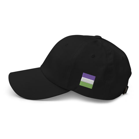 Genderqueer Flag Baseball Hat