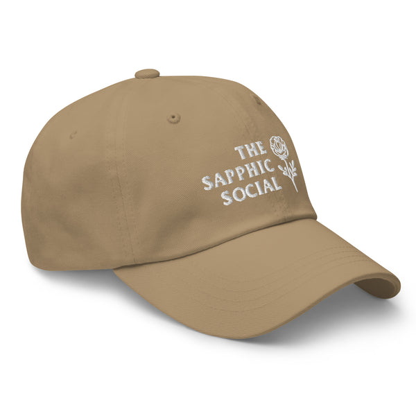 The Sapphic Social Rose Baseball Hat