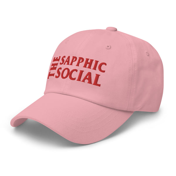 The Sapphic Social Baseball Hat