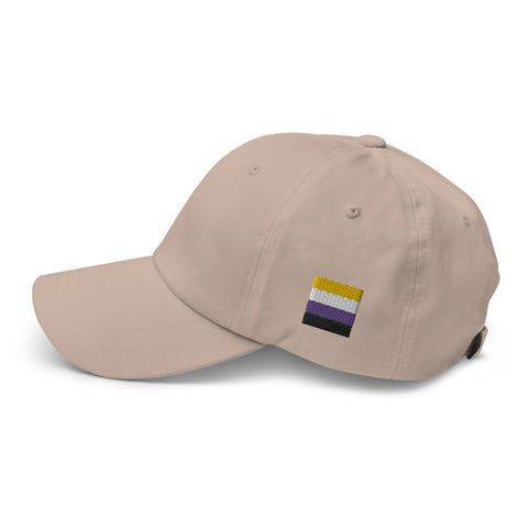 Non-Binary Flag Baseball Hat