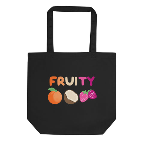 Fruity Lesbian Pride Tote Bag