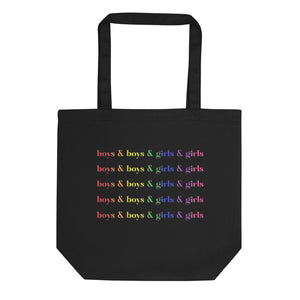 Boys & Boys & Girls & Girls Tote Bag