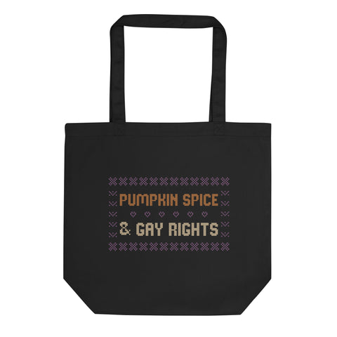 Pumpkin Spice & Gay Rights Tote Bag