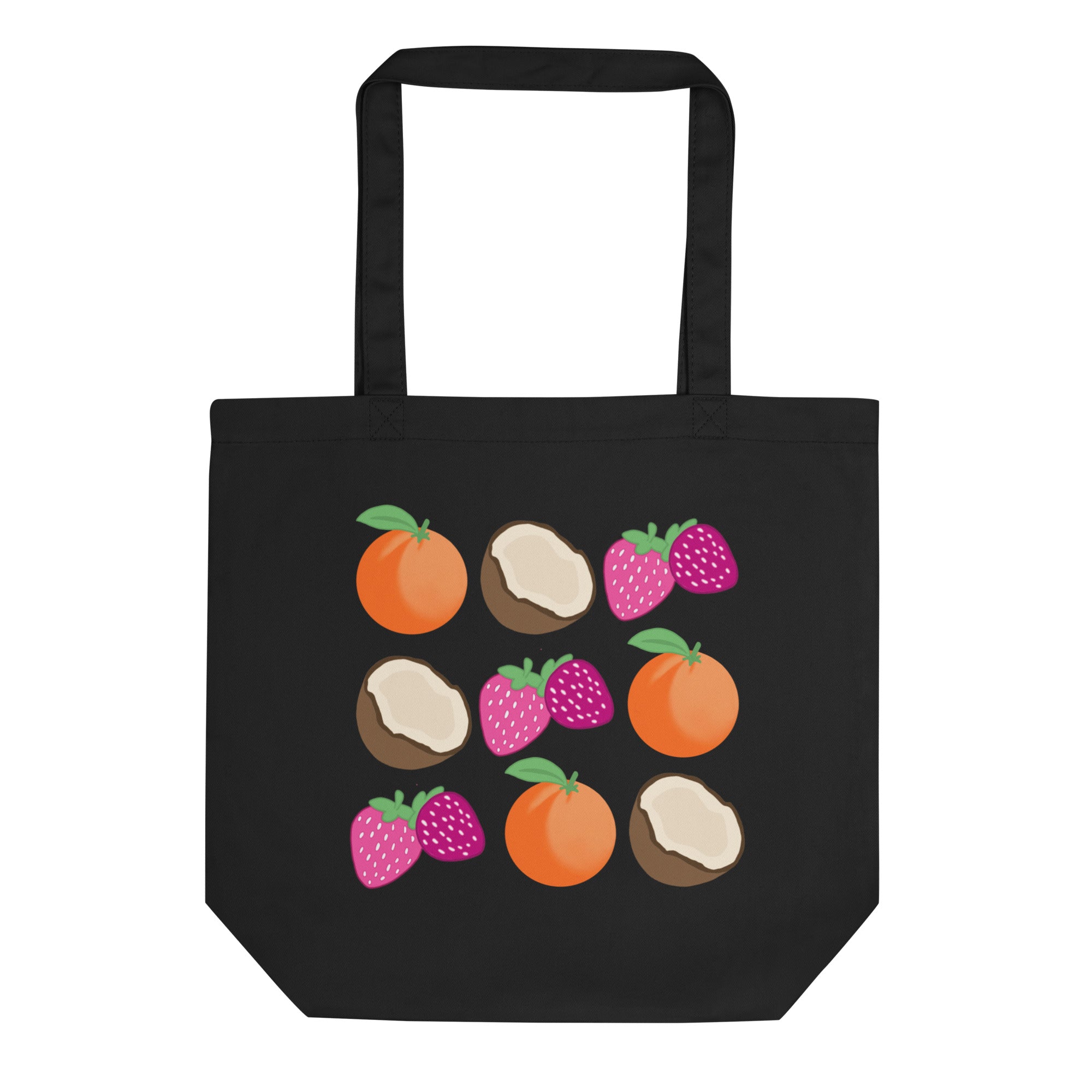 Lesbian Fruity Flag Tote Bag