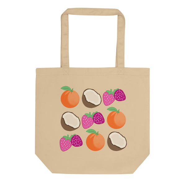 Lesbian Fruity Flag Tote Bag
