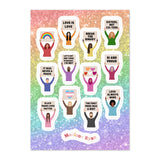 Pride Protest Sticker Sheet
