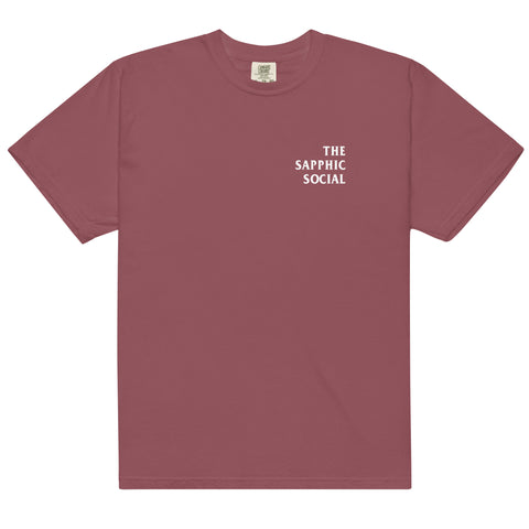 The Sapphic Social Classic White T-Shirt