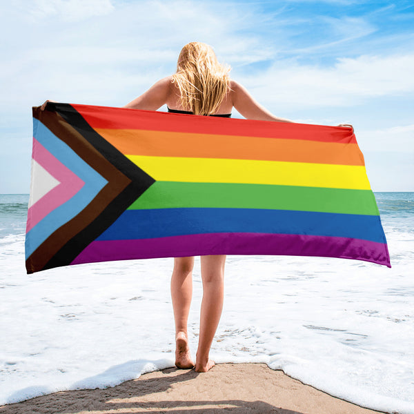 Progress Pride Flag Towel