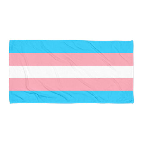 Transgender Flag Towel