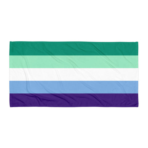 Gay / MLM Flag Towel