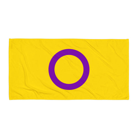 Intersex Flag Towel
