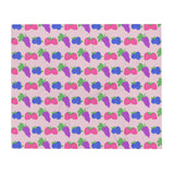 Fruity Bisexual Throw Blanket