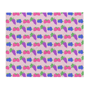 Fruity Bisexual Throw Blanket