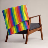 Rainbow Flag Throw Blanket