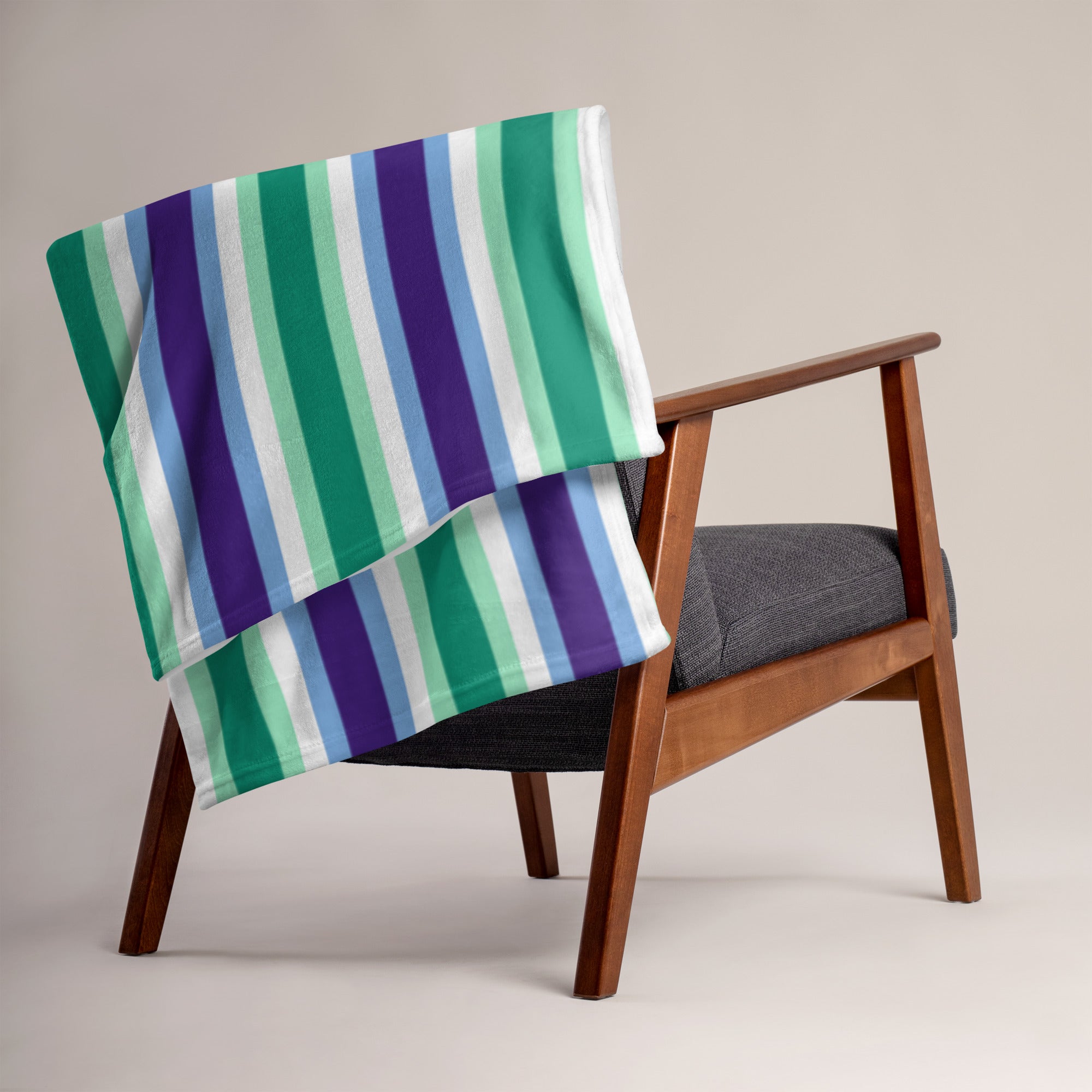 Gay / MLM Flag Throw Blanket