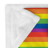 Rainbow Flag Throw Blanket