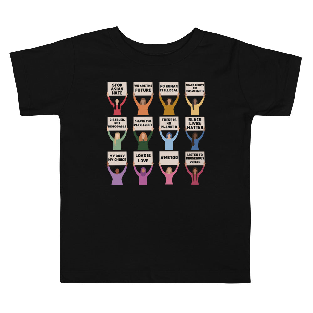 Global Protesting Women Toddler T-Shirt
