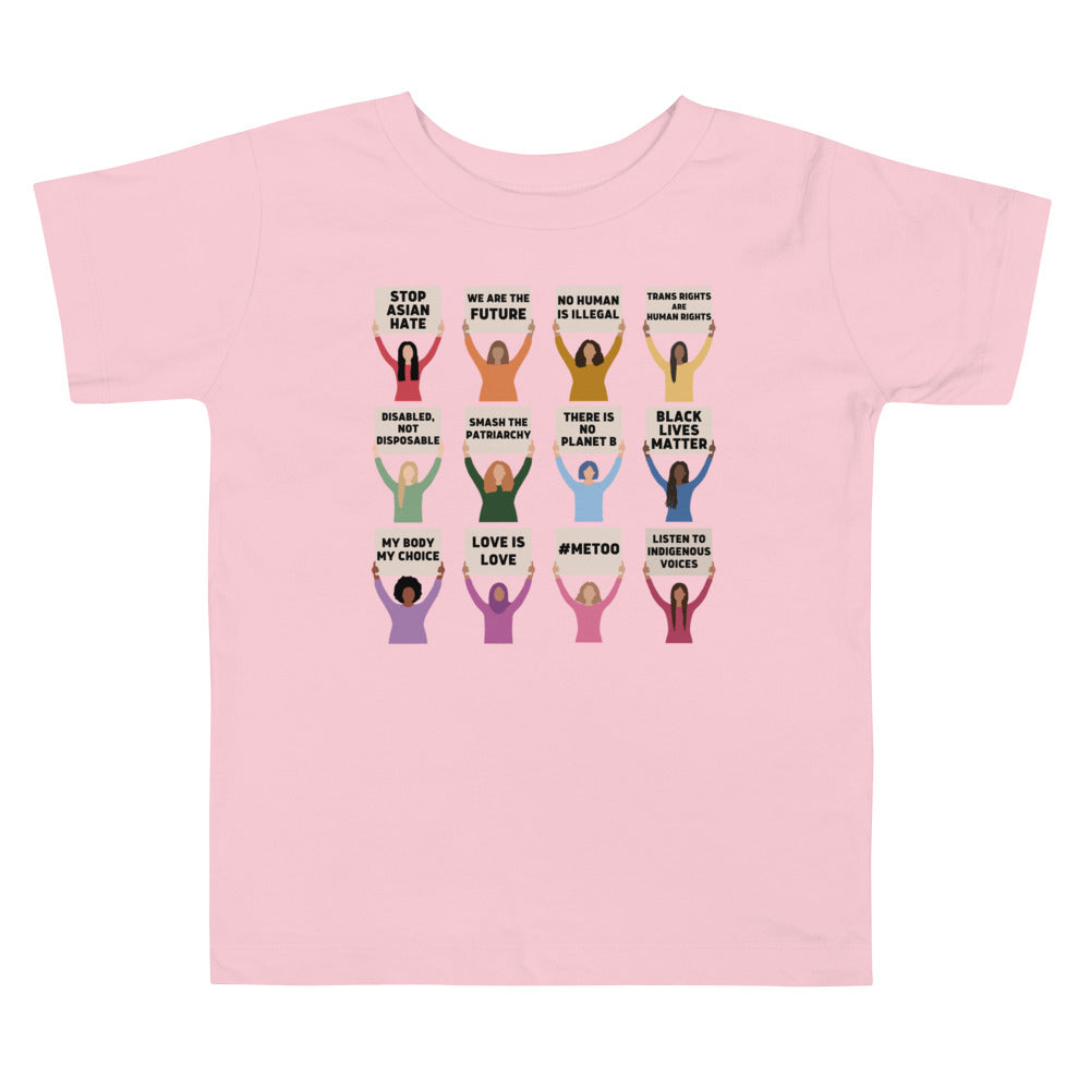 Global Protesting Women Toddler T-Shirt