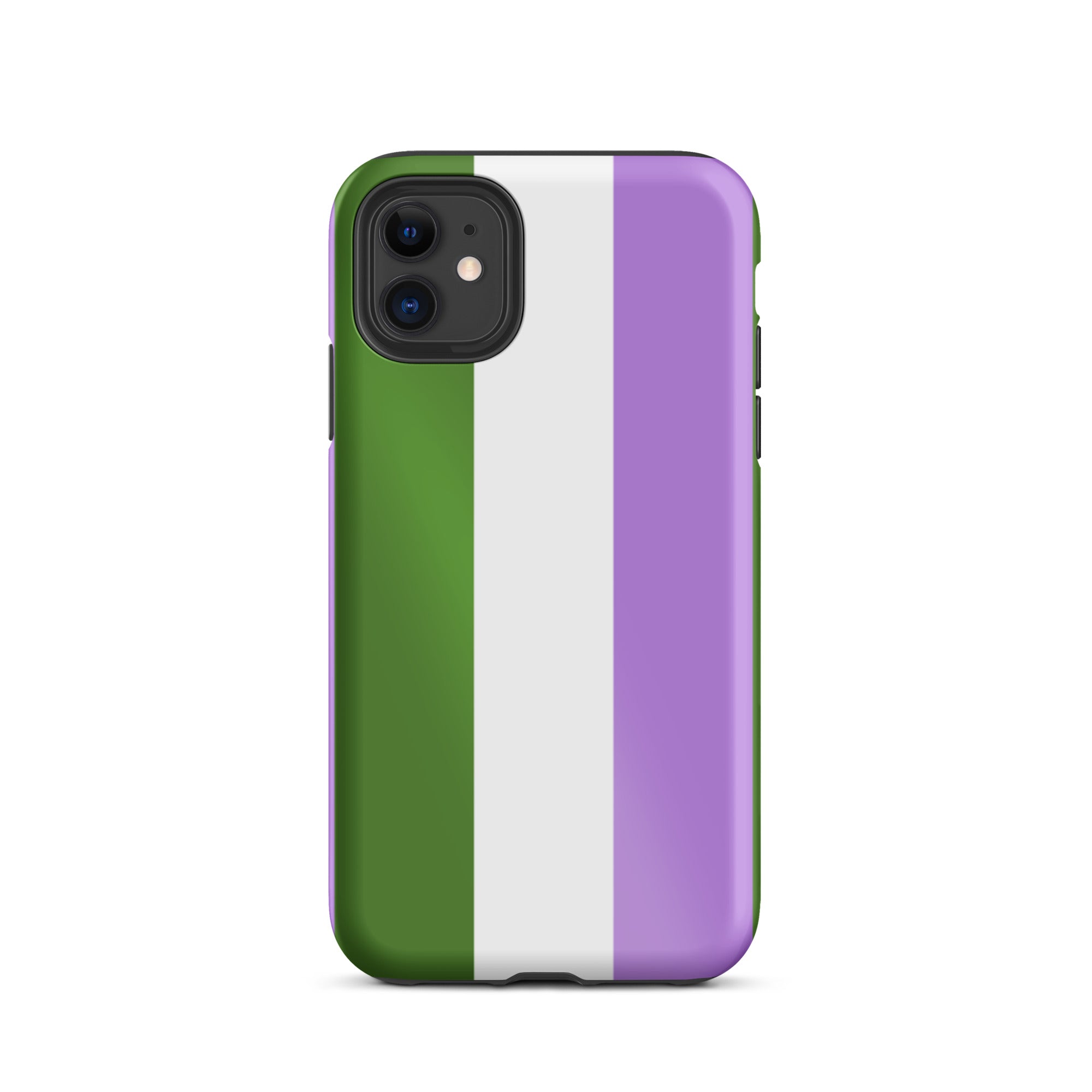 genderqueer Flag Tough iPhone Case