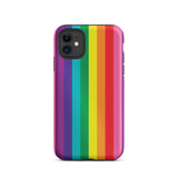 Original Rainbow Pride Flag Tough iPhone Case