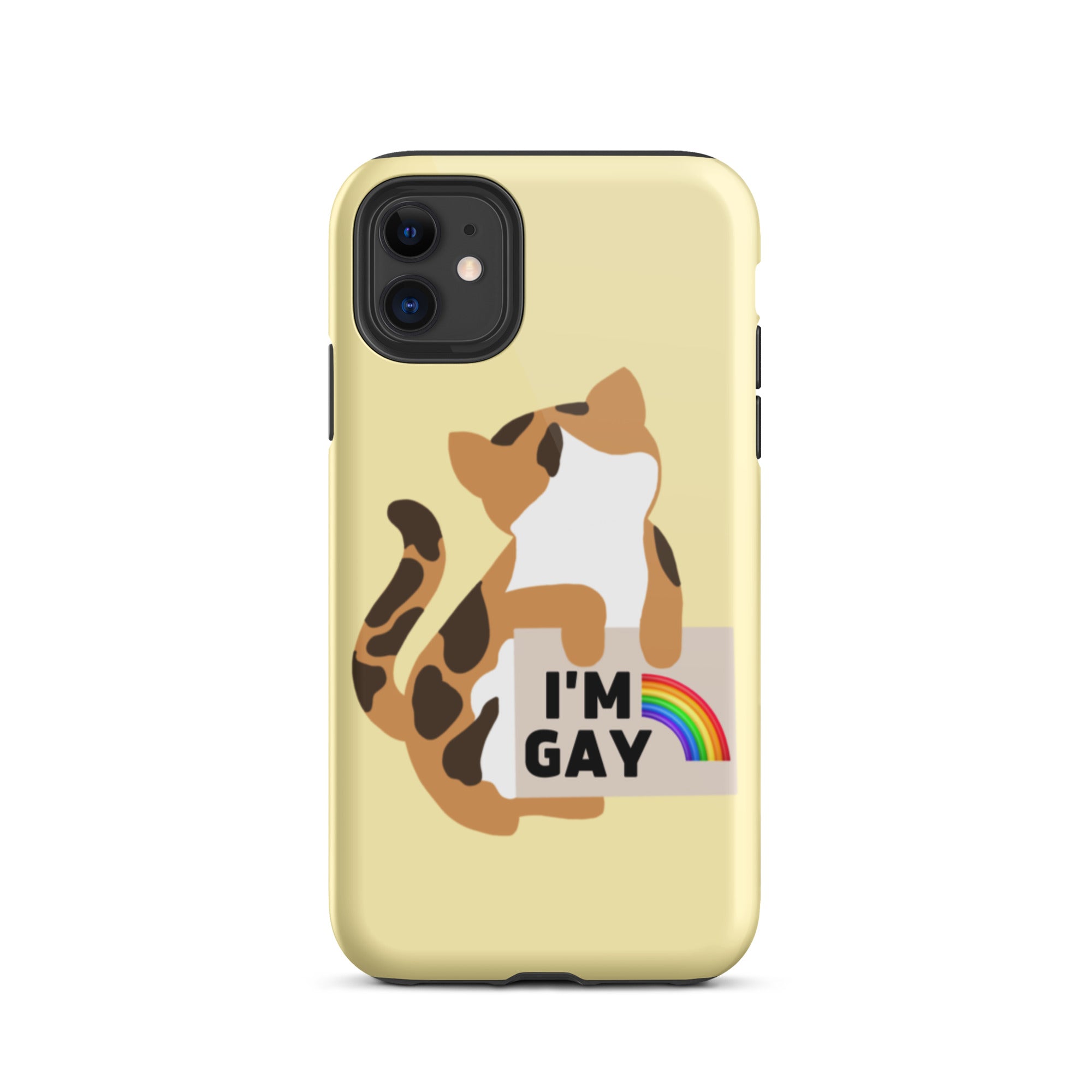 Cleo's Gay Tough iPhone Case