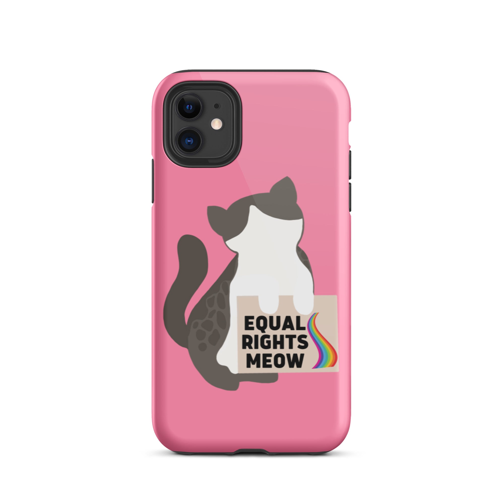 Benji Protesting Tough iPhone Case