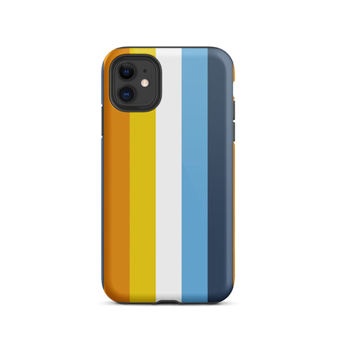 AroAce Flag Tough iPhone Case