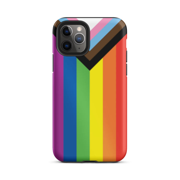 Progress Pride Flag Tough iPhone Case