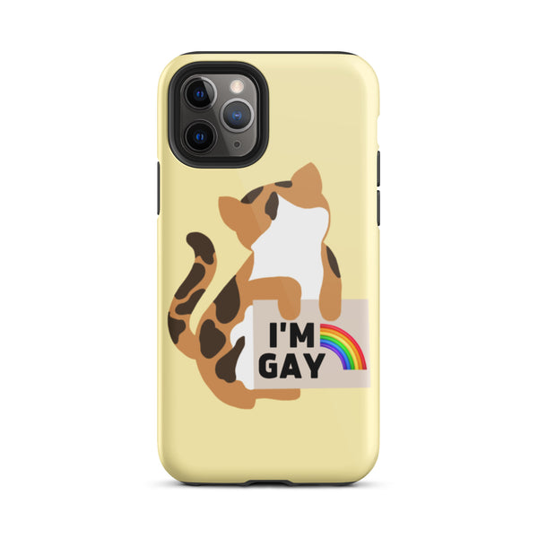 Cleo's Gay Tough iPhone Case