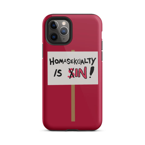 Homasekualty Is In! Tough iPhone Case