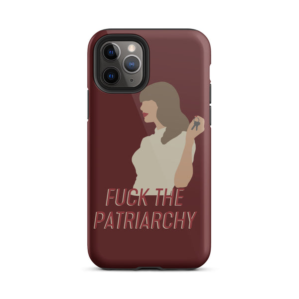 Fuck The Patriarchy (All Too Well Lyric) Tough iPhone Case