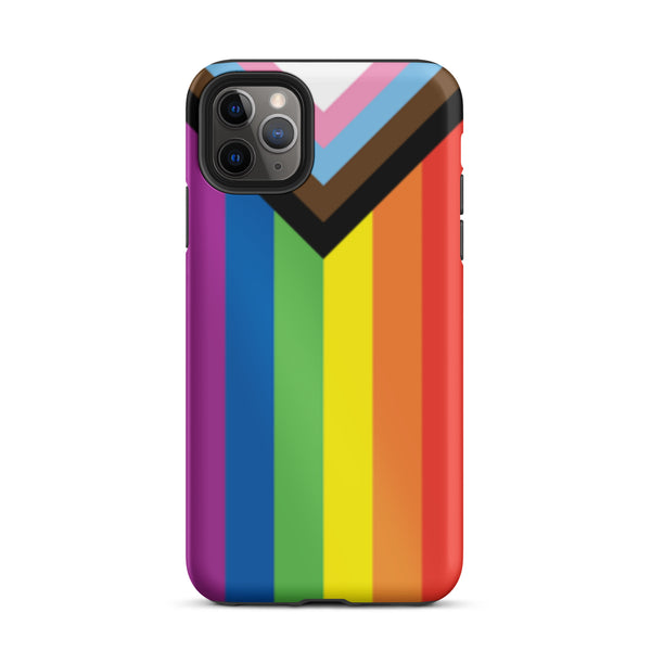 Progress Pride Flag Tough iPhone Case