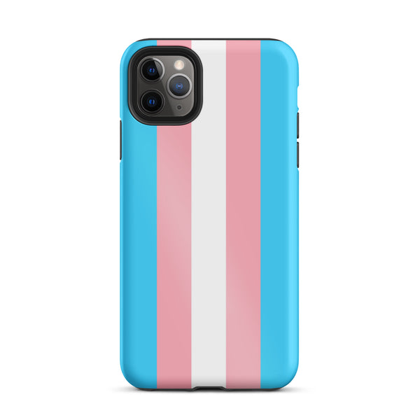 Transgender Flag Tough iPhone Case
