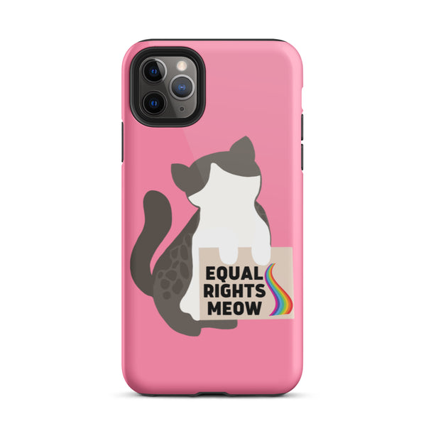 Benji Protesting Tough iPhone Case