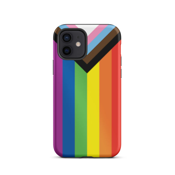 Progress Pride Flag Tough iPhone Case