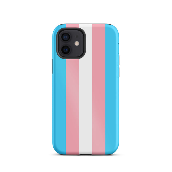 Transgender Flag Tough iPhone Case