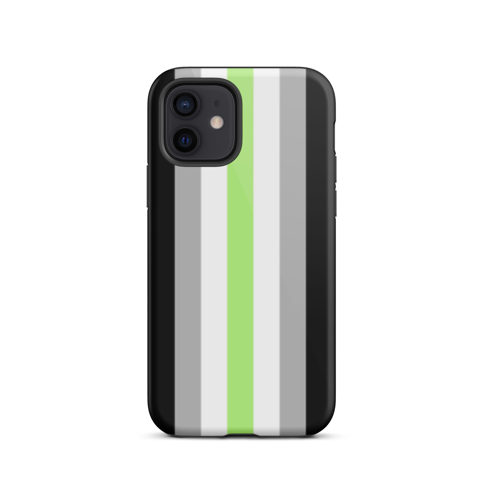 Agender Flag Tough iPhone Case