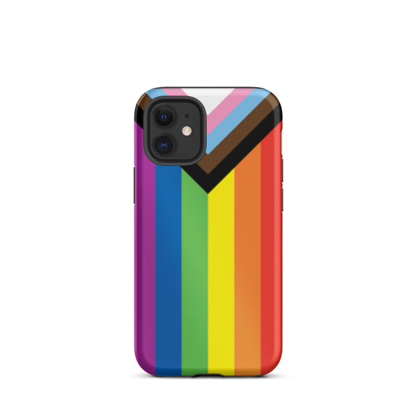 Progress Pride Flag Tough iPhone Case