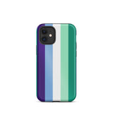 Gay / MLM Flag Tough iPhone Case